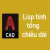 Lisp tính tổng chiều dài trong Cad