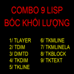 9 lisp cad bóc khối lượng ME