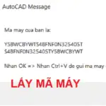 Cách lấy mã máy