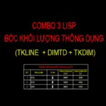 Combo 3 lisp bóc khối lượng thông dụng