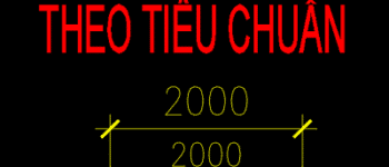 Lisp tạo Dim theo tiêu chuẩn rất nhanh và hiệu quả trong CAD