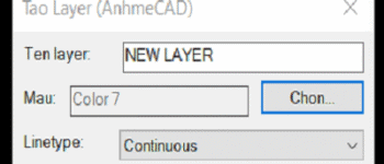 Lisp tạo layer nhanh trong CAD – Giải pháp tối ưu tốc độ