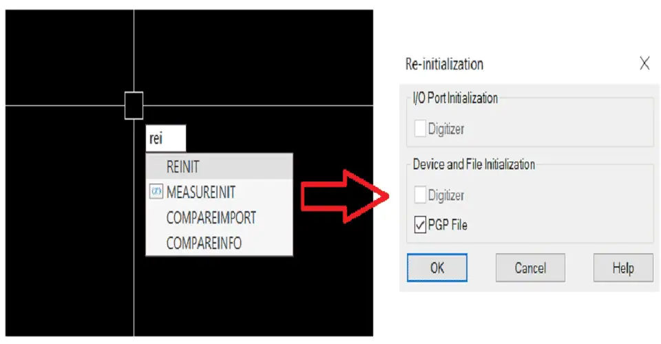 Cập nhật lệnh tắt trong AutoCad