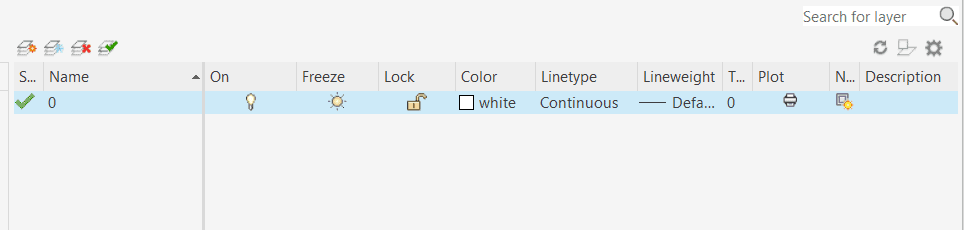 Lệnh Layer trong Autocad