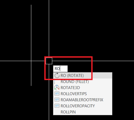 Lệnh ROTATE trong Cad_2